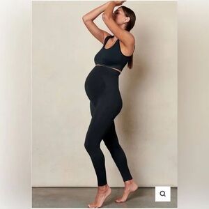 BLANQI Seamless Black Maternity Leggings